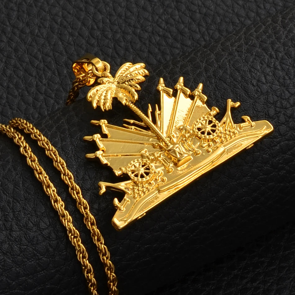 Haiti Pendant and Necklace Unisex