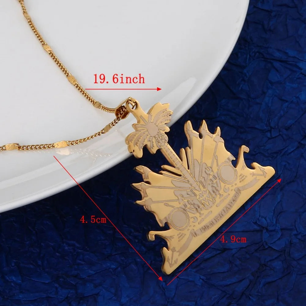 Haiti Pendant Necklace