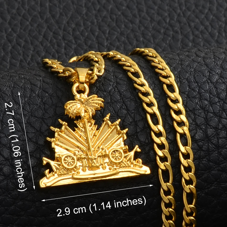 Haiti Pendant and Necklace Unisex