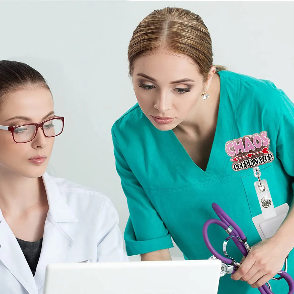 Doctor Nurse Work Badge Holder
