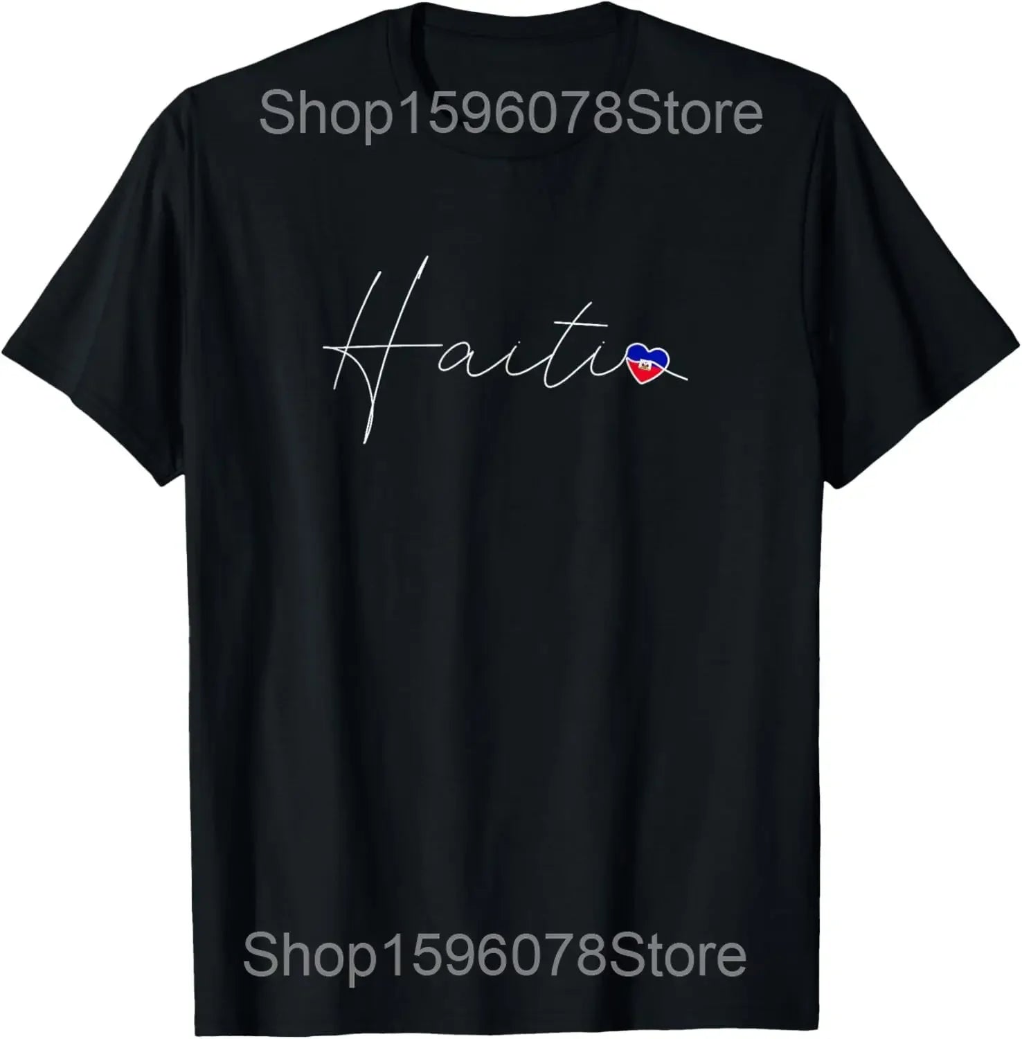 Haitian Flag Pride  T-SHIRT