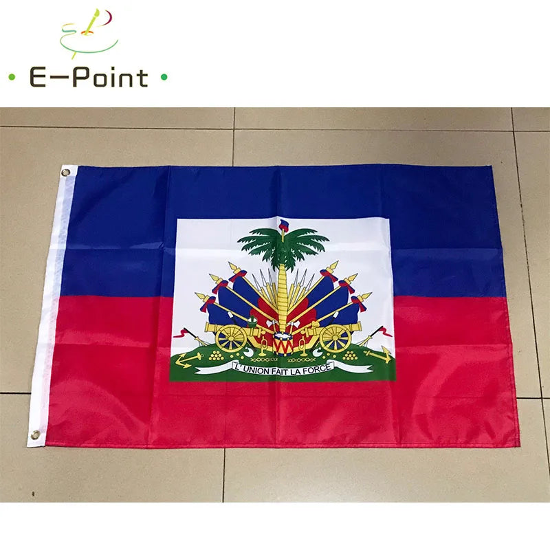 Haiti National Flag 2ft*3ft (60*90cm) 3ft*5ft (90*150cm) Size