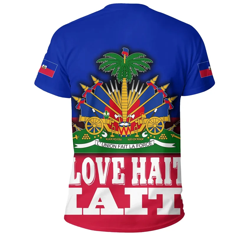 Haiti Flag T-SHIRT For Men