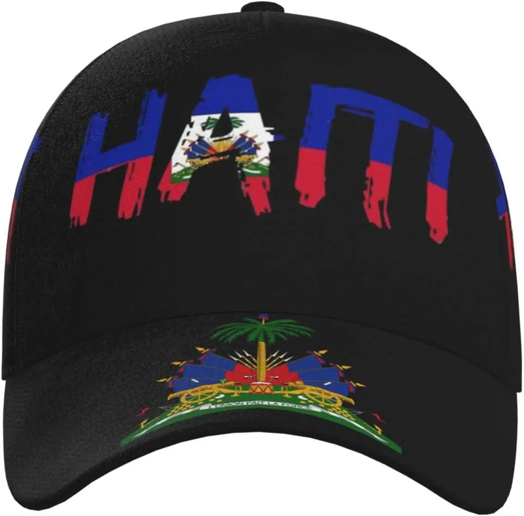 Baseball Hats Haiti Flag for Women/Men