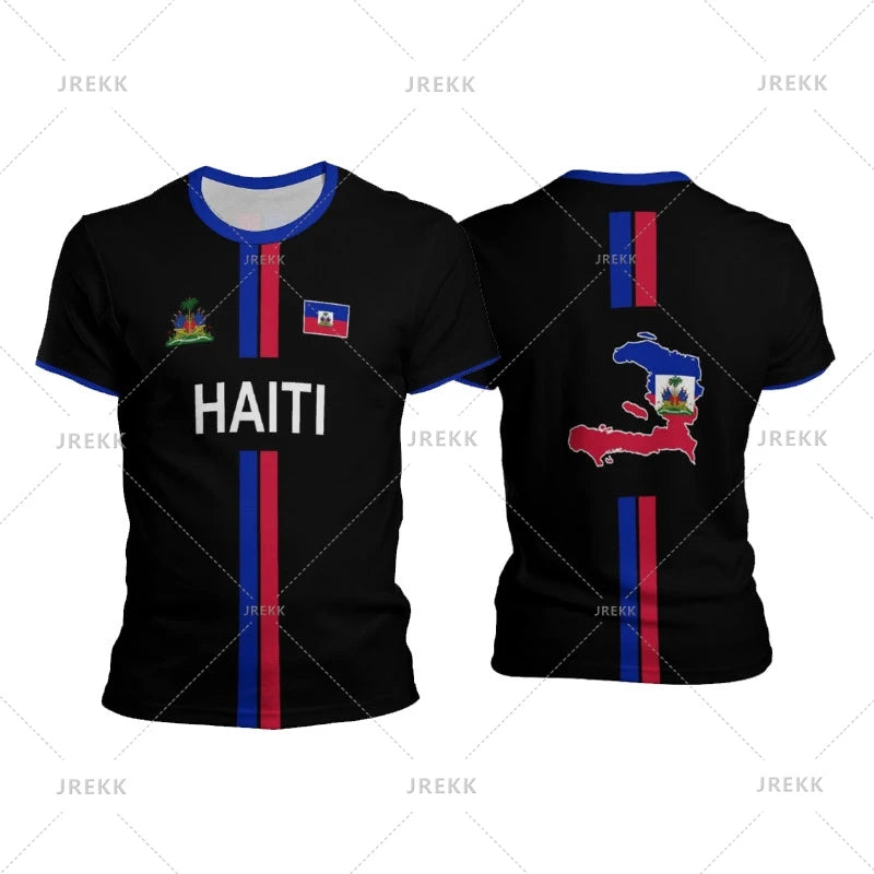 Haiti Soccer T Shirts Unisex