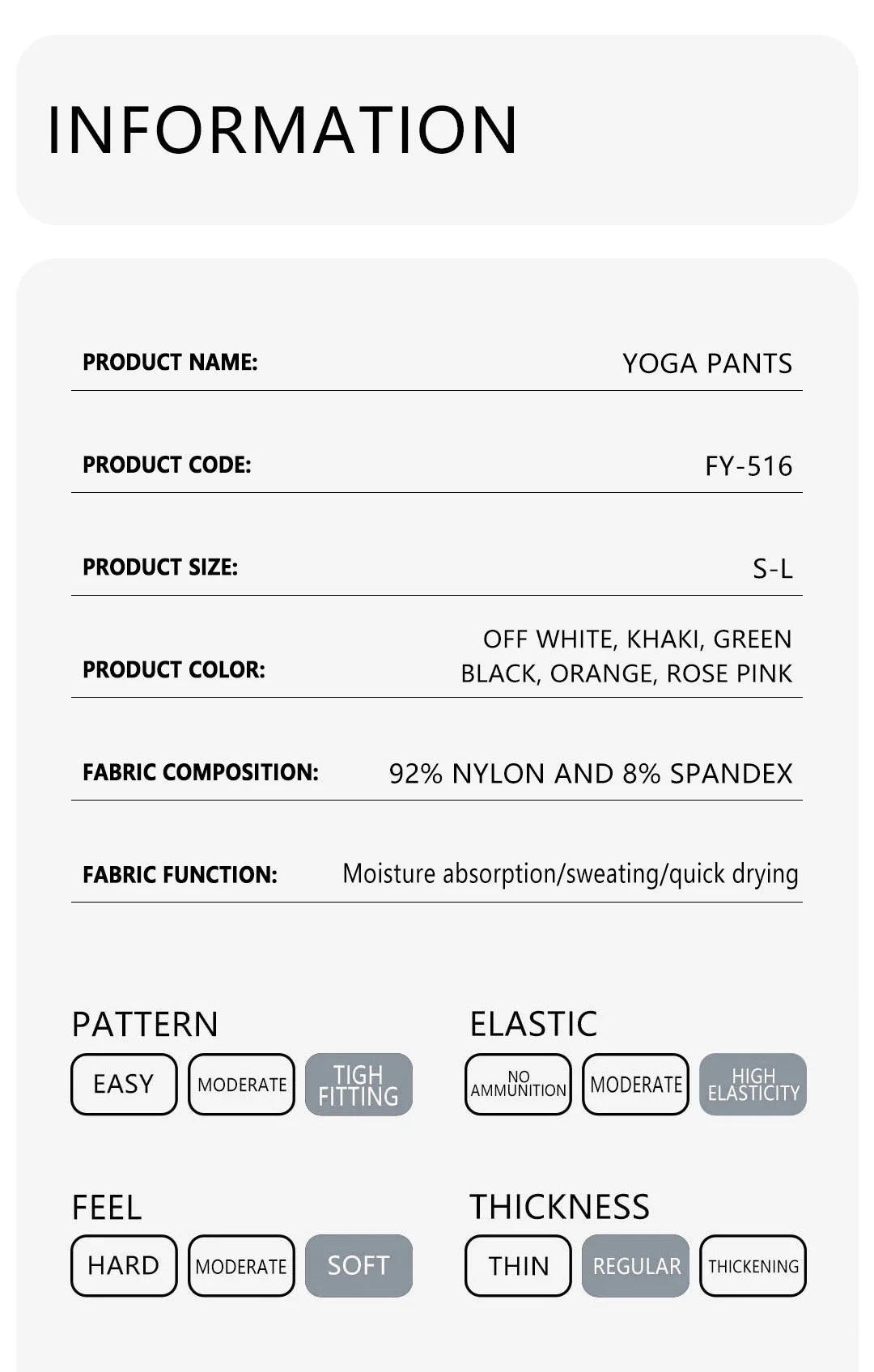 Leggings High Waist