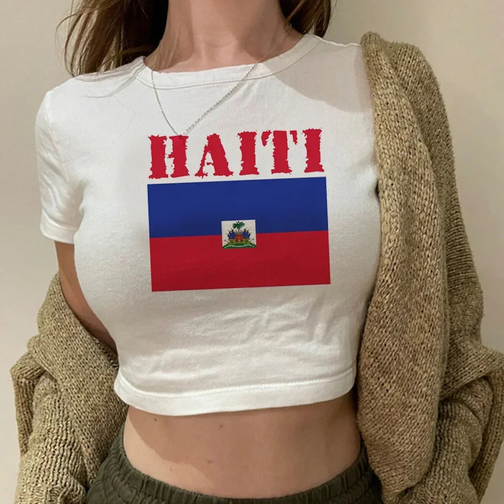 Haiti crop top tshirt