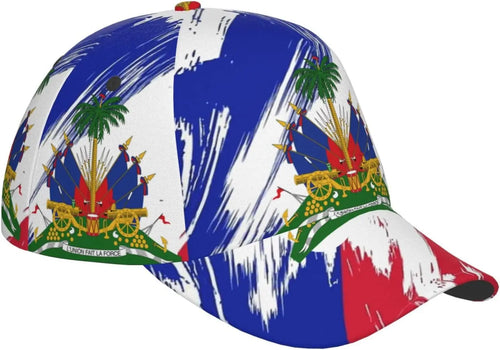 Baseball Hats Haiti Flag for Women/Men
