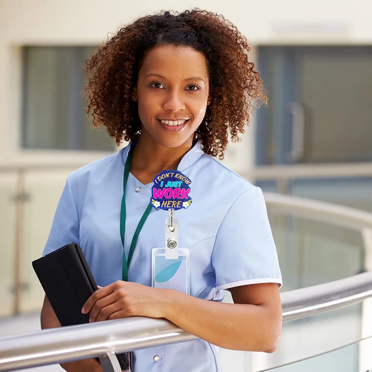 Doctor Nurse Work Badge Holder