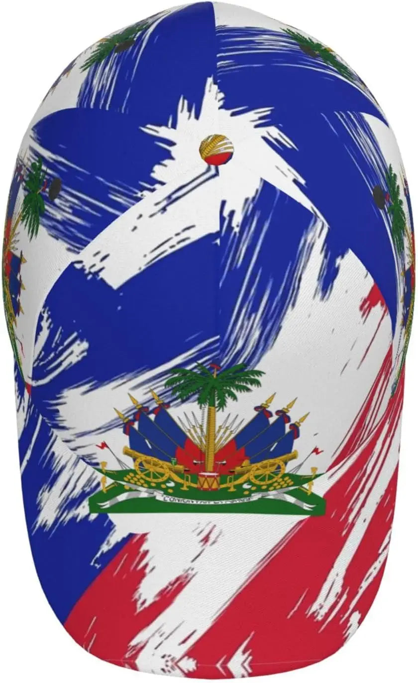 Baseball Hats Haiti Flag for Women/Men