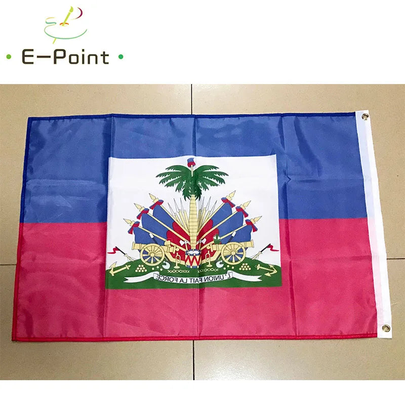 Haiti National Flag 2ft*3ft (60*90cm) 3ft*5ft (90*150cm) Size