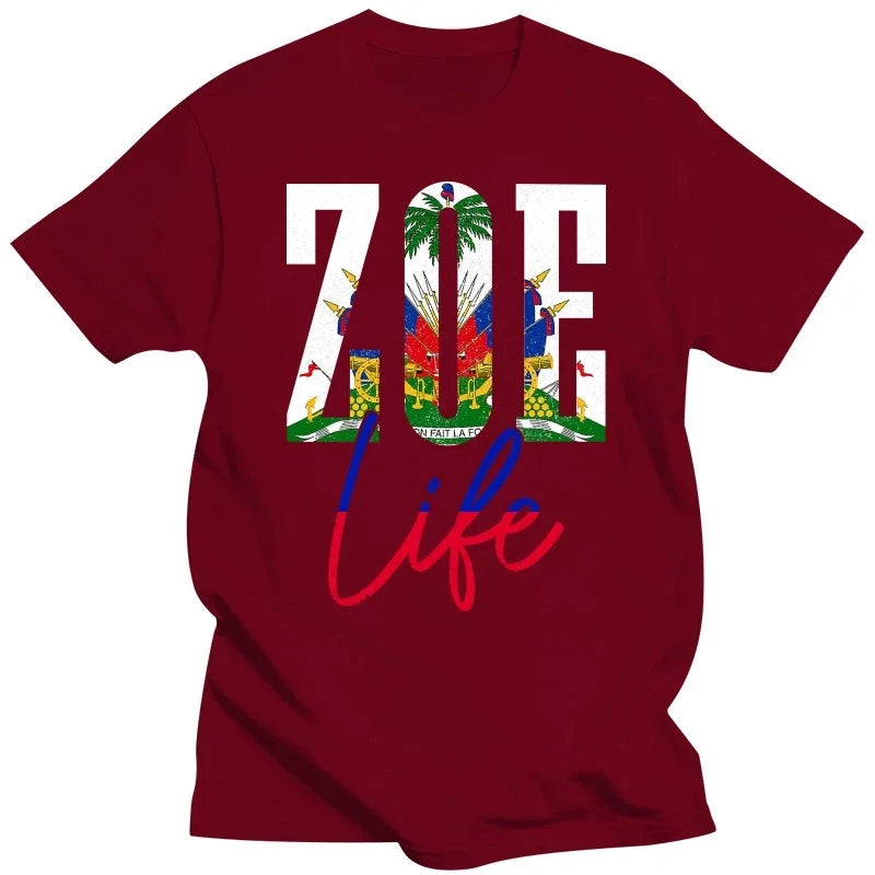 Haiti Flag Haitian Life Pride Vintage Unisex