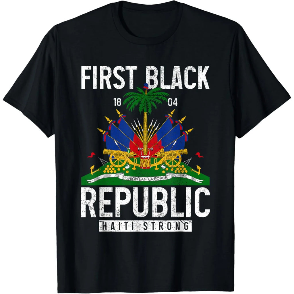 Haitian Flag Pride  T-SHIRT