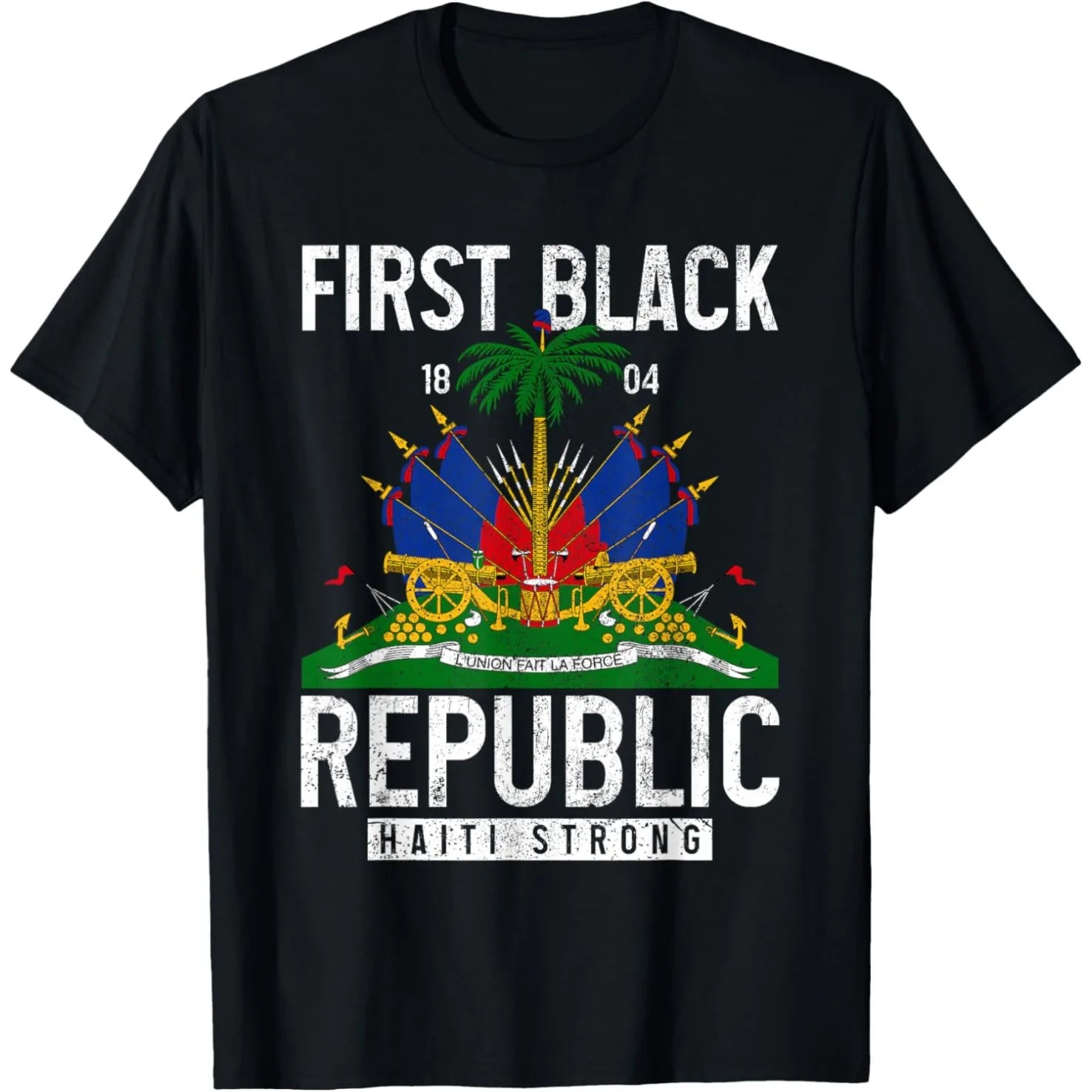 Haitian Flag Pride  T-SHIRT