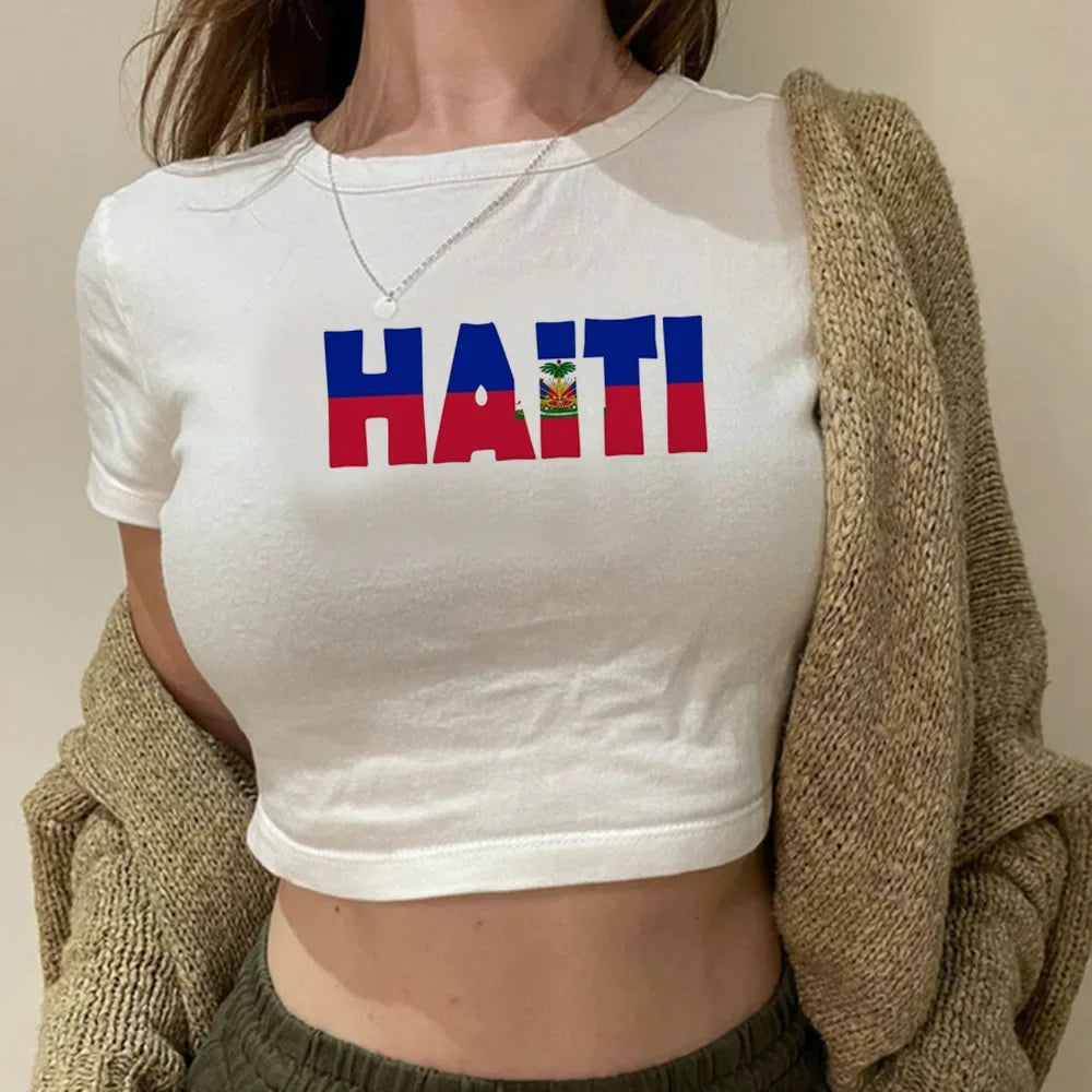 Haiti crop top tshirt