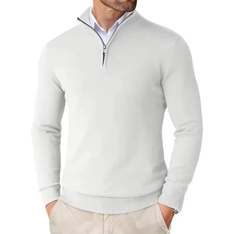 Men's Quarter Zip Up Sweaters