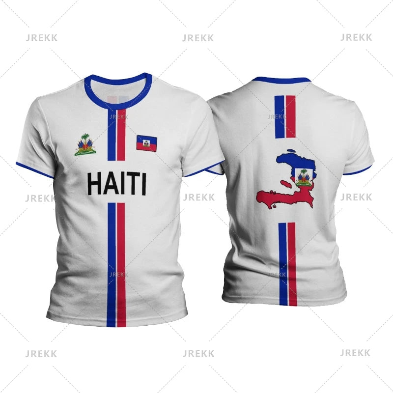 Haiti Soccer T Shirts Unisex
