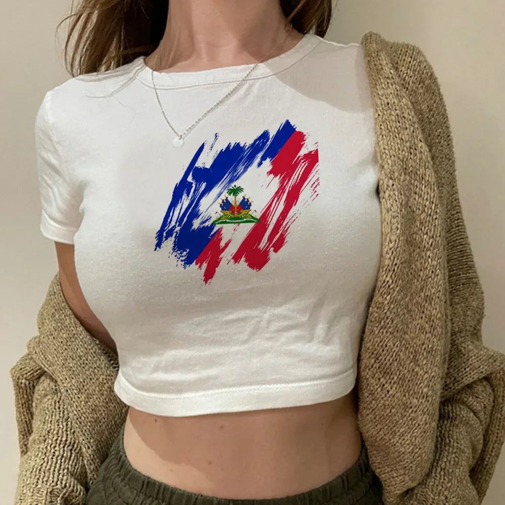 Haiti crop top tshirt