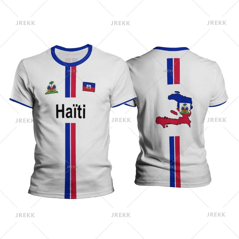 Haiti Soccer T Shirts Unisex