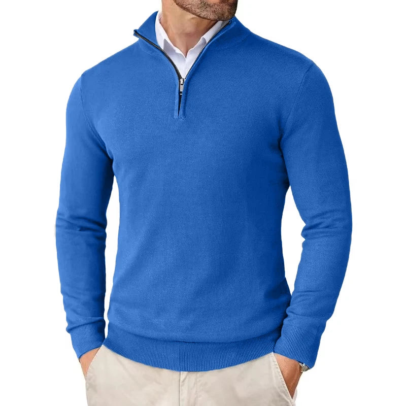 Men's Quarter Zip Up Sweaters