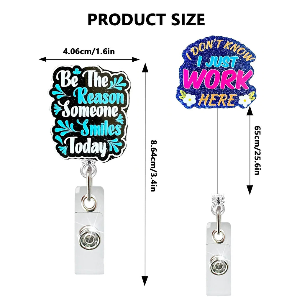 Doctor Nurse Work Badge Holder