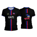 Haiti Football Jersey Sports T-shirt Unisex Casual